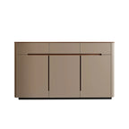 Meuble à chaussures tendance en bois beige avec tiroirs pour entrée