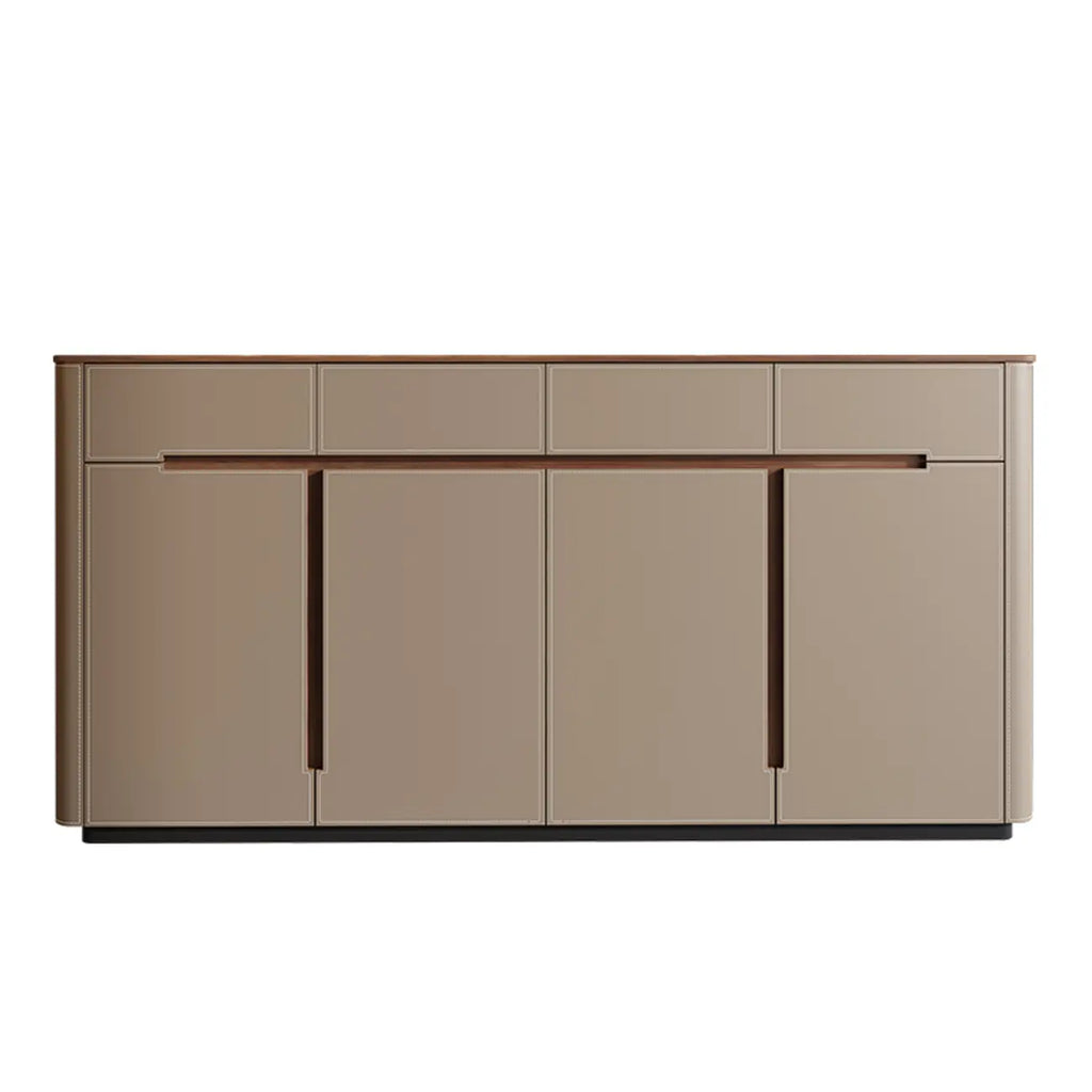 Meuble à chaussures tendance en bois beige avec tiroirs pour entrée