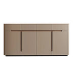 Meuble à chaussures tendance en bois beige avec tiroirs pour entrée