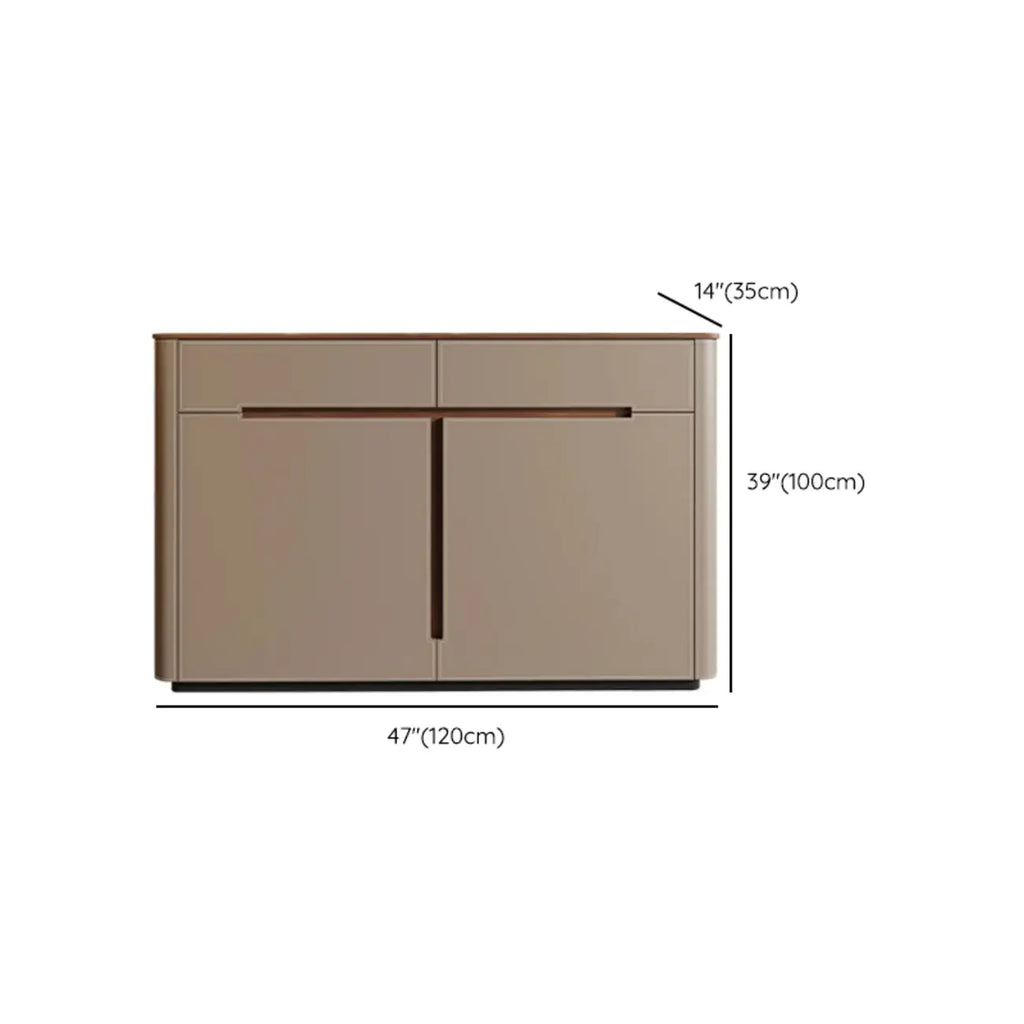 Meuble à chaussures tendance en bois beige avec tiroirs pour entrée