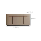 Meuble à chaussures tendance en bois beige avec tiroirs pour entrée