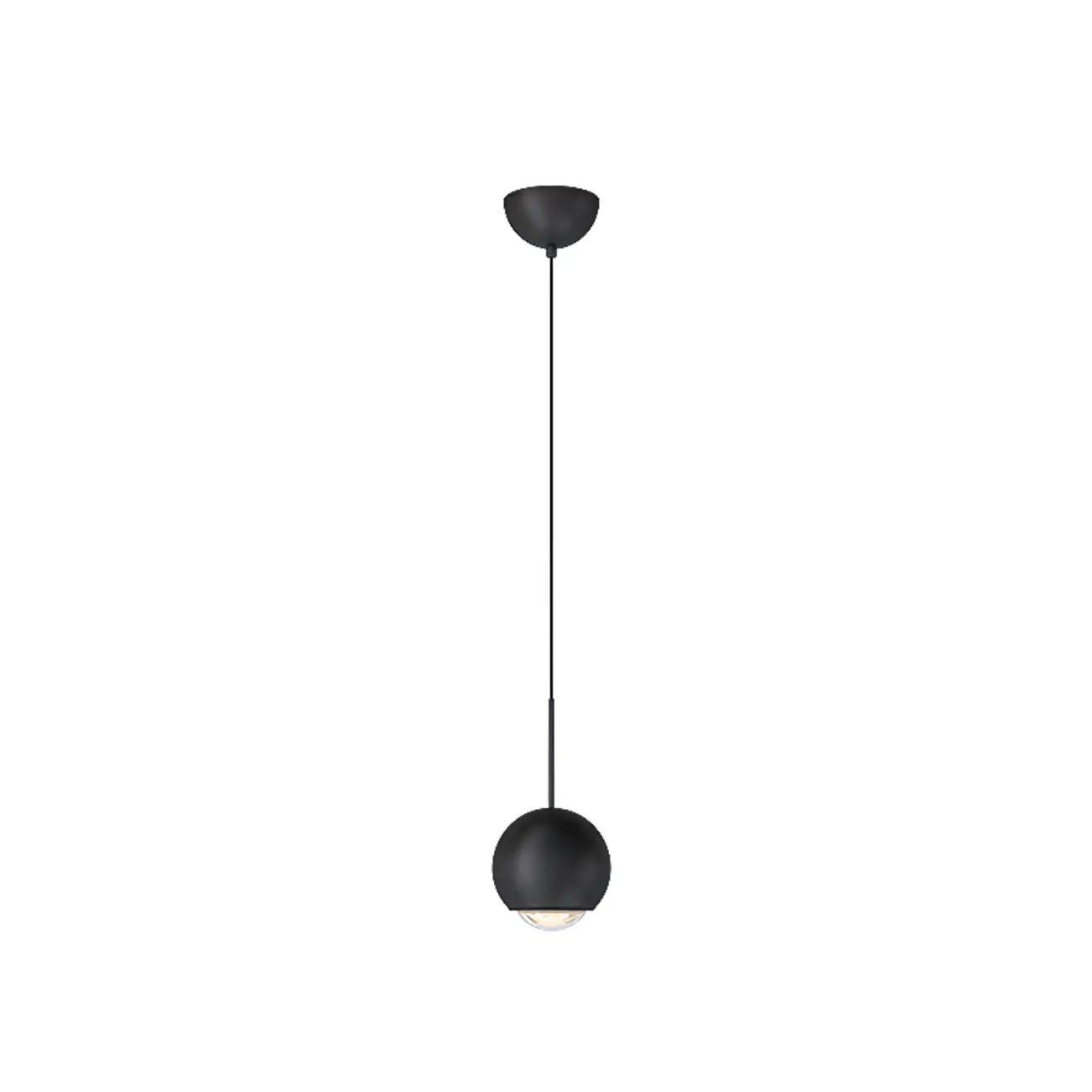 Suspension LED moderne à intensité variable en forme de globe pour chambre à coucher