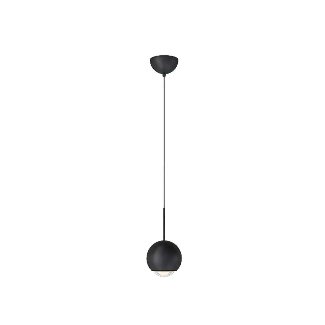 Suspension LED moderne à intensité variable en forme de globe pour chambre à coucher