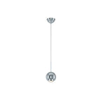 Suspension LED moderne à intensité variable en forme de globe pour chambre à coucher
