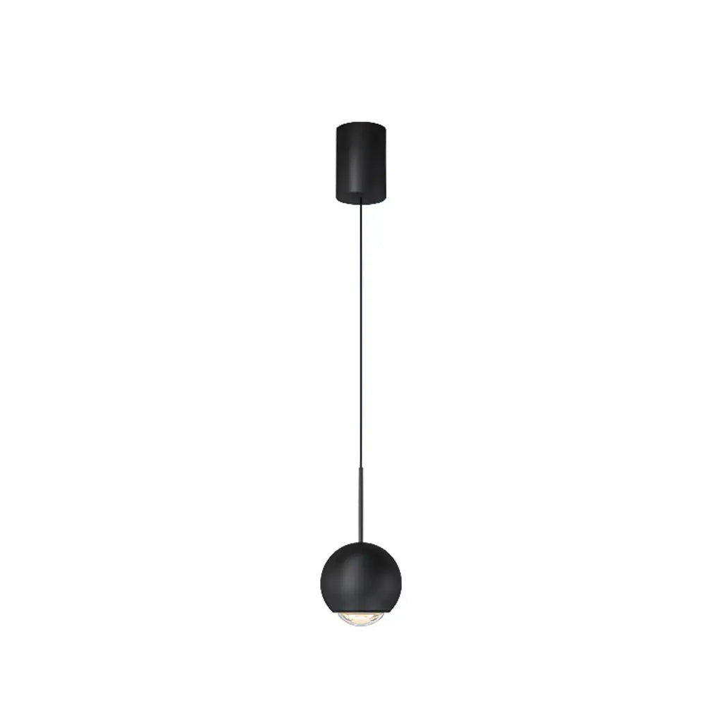 Suspension LED moderne à intensité variable en forme de globe pour chambre à coucher