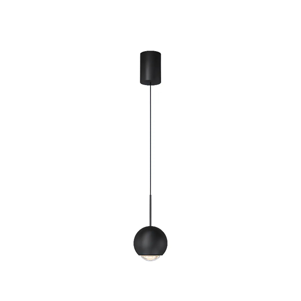Suspension LED moderne à intensité variable en forme de globe pour chambre à coucher