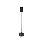 Suspension LED moderne à intensité variable en forme de globe pour chambre à coucher