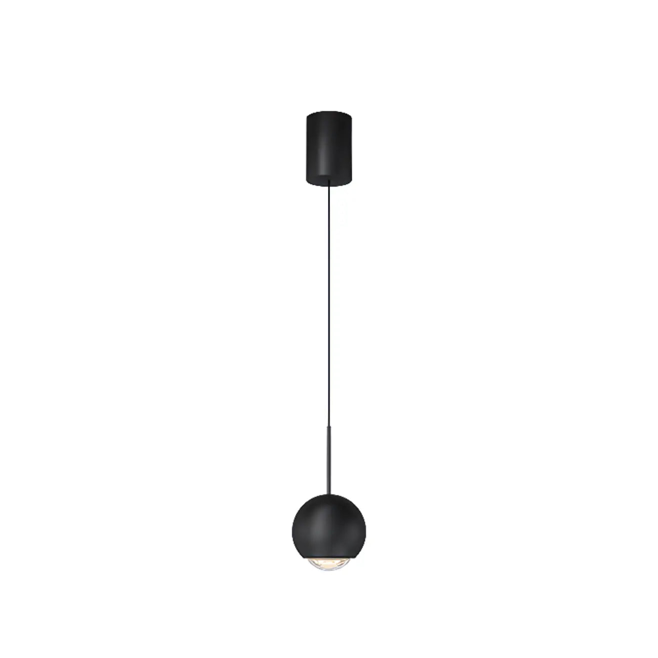 Suspension LED moderne à intensité variable en forme de globe pour chambre à coucher