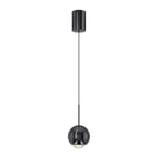 Suspension LED moderne à intensité variable en forme de globe pour chambre à coucher