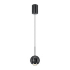 Suspension LED moderne à intensité variable en forme de globe pour chambre à coucher