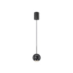 Suspension LED moderne à intensité variable en forme de globe pour chambre à coucher