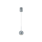 Suspension LED moderne à intensité variable en forme de globe pour chambre à coucher