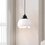 Suspension moderne en céramique blanche, hauteur réglable, pour la cuisine