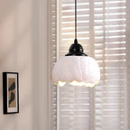 Suspension moderne en céramique blanche, hauteur réglable, pour la cuisine