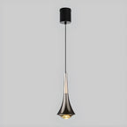 Lampe de chevet suspendue en métal avec variateur à trois niveaux