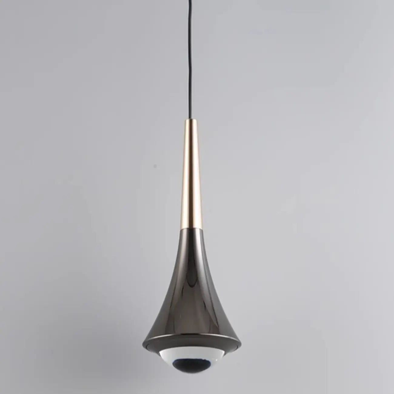 Lampe de chevet suspendue en métal avec variateur à trois niveaux