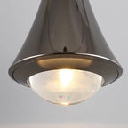 Lampe de chevet suspendue en métal avec variateur à trois niveaux