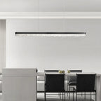 Suspension moderne en cristal pour îlot de cuisine, à intensité variable, LED