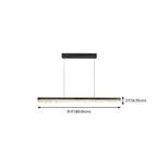 Suspension moderne en cristal pour îlot de cuisine, à intensité variable, LED