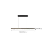 Suspension moderne en cristal pour îlot de cuisine, à intensité variable, LED
