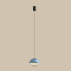 Suspension hémisphérique moderne en métal à intensité variable pour chambre à coucher