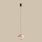 Suspension hémisphérique moderne en métal à intensité variable pour chambre à coucher