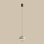 Suspension hémisphérique moderne en métal à intensité variable pour chambre à coucher