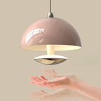 Suspension hémisphérique moderne en métal à intensité variable pour chambre à coucher