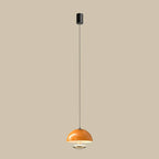 Suspension hémisphérique moderne en métal à intensité variable pour chambre à coucher
