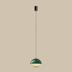 Suspension hémisphérique moderne en métal à intensité variable pour chambre à coucher