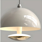 Suspension hémisphérique moderne en métal à intensité variable pour chambre à coucher