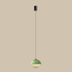 Suspension hémisphérique moderne en métal à intensité variable pour chambre à coucher
