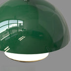 Suspension hémisphérique moderne en métal à intensité variable pour chambre à coucher