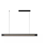 Suspension moderne en verre et métal avec éclairage LED pour îlot de cuisine
