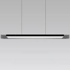 Suspension moderne en verre et métal avec éclairage LED pour îlot de cuisine