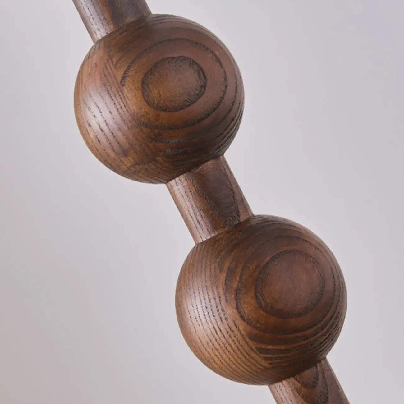 Lampada da terra moderna da 63 pollici con struttura in legno e spina per soggiorno