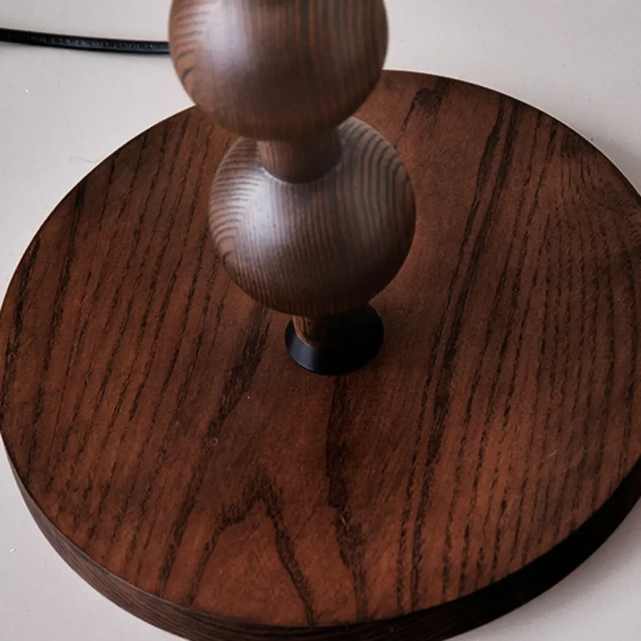Lampada da terra moderna da 63 pollici con struttura in legno e spina per soggiorno