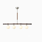 Suspension moderne en verre pour îlot de cuisine