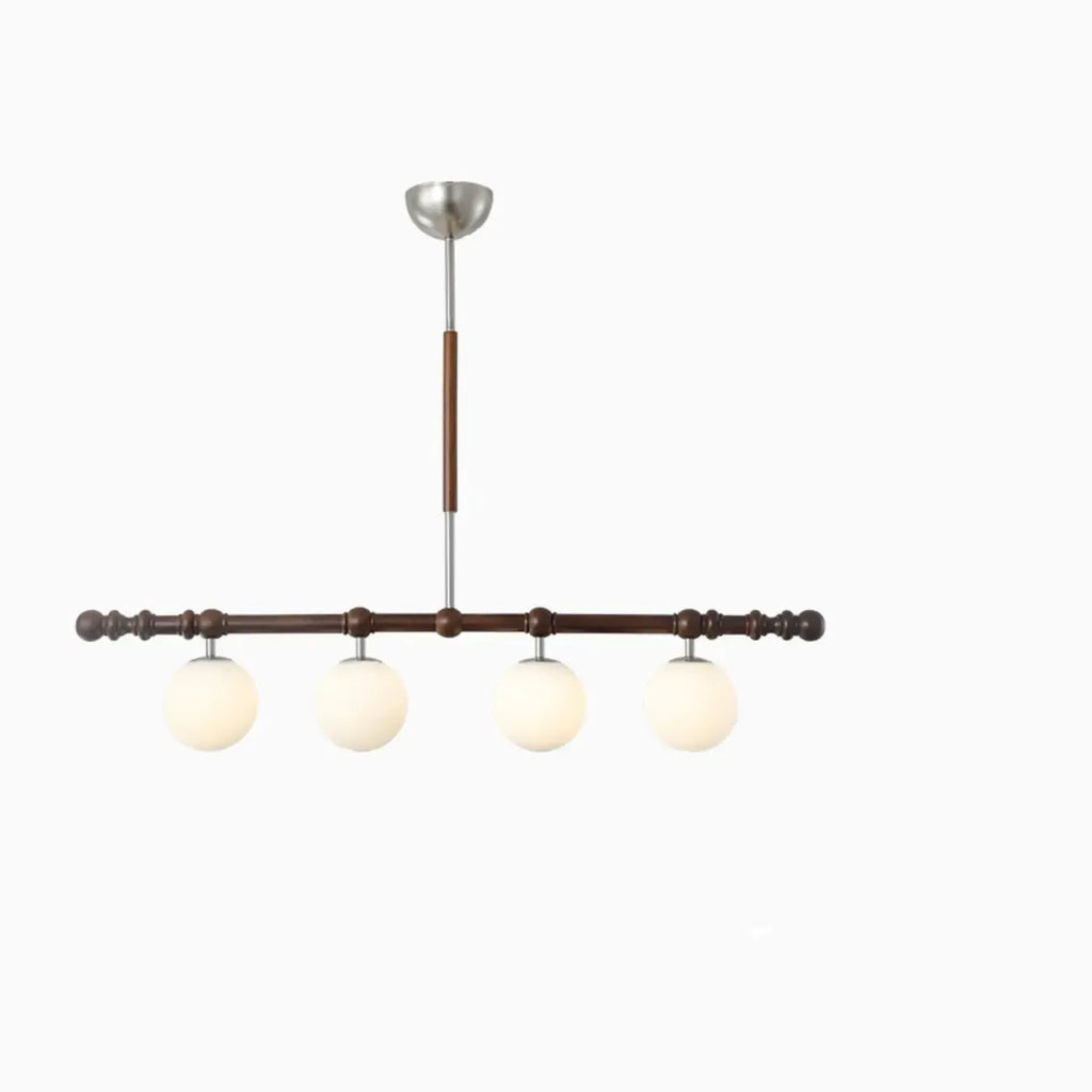 Suspension moderne en verre pour îlot de cuisine