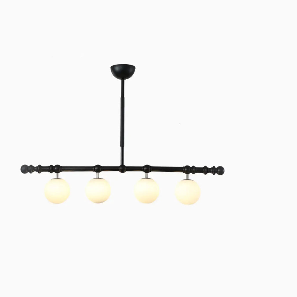 Suspension moderne en verre pour îlot de cuisine