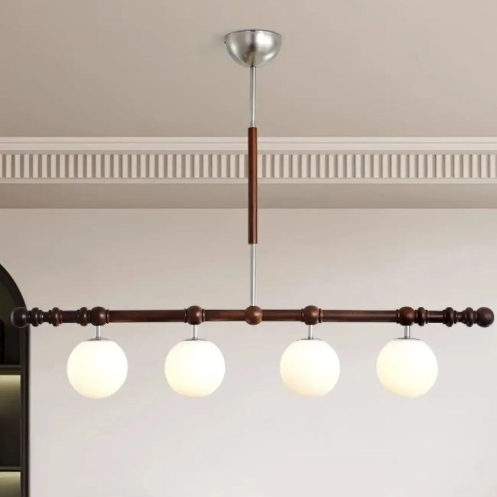 Suspension moderne en verre pour îlot de cuisine