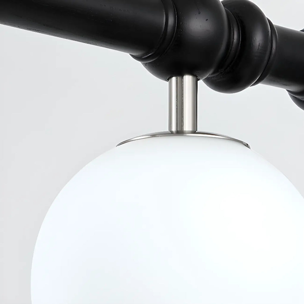 Suspension moderne en verre pour îlot de cuisine