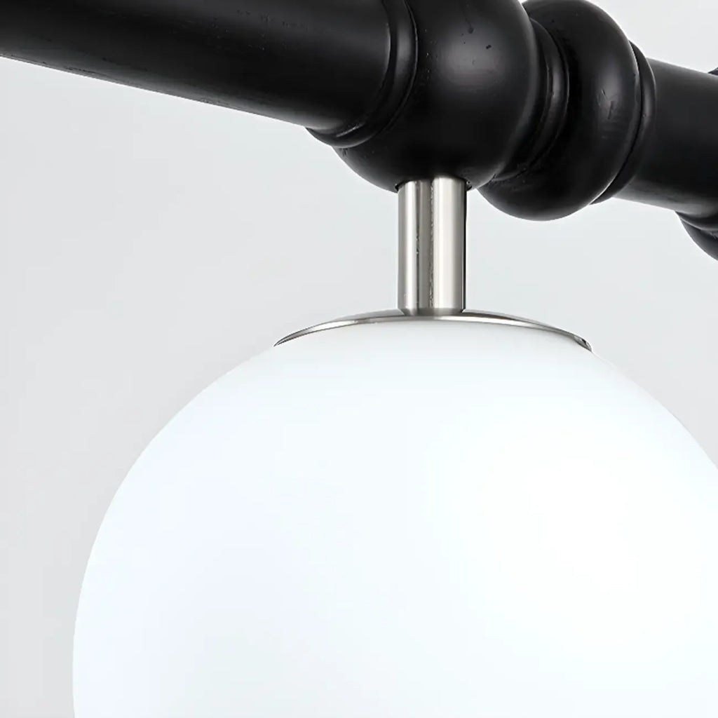 Suspension moderne en verre pour îlot de cuisine