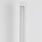 Applique murale géométrique blanche à 2 lumières LED pour intérieur