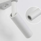 Applique murale géométrique blanche à 2 lumières LED pour intérieur