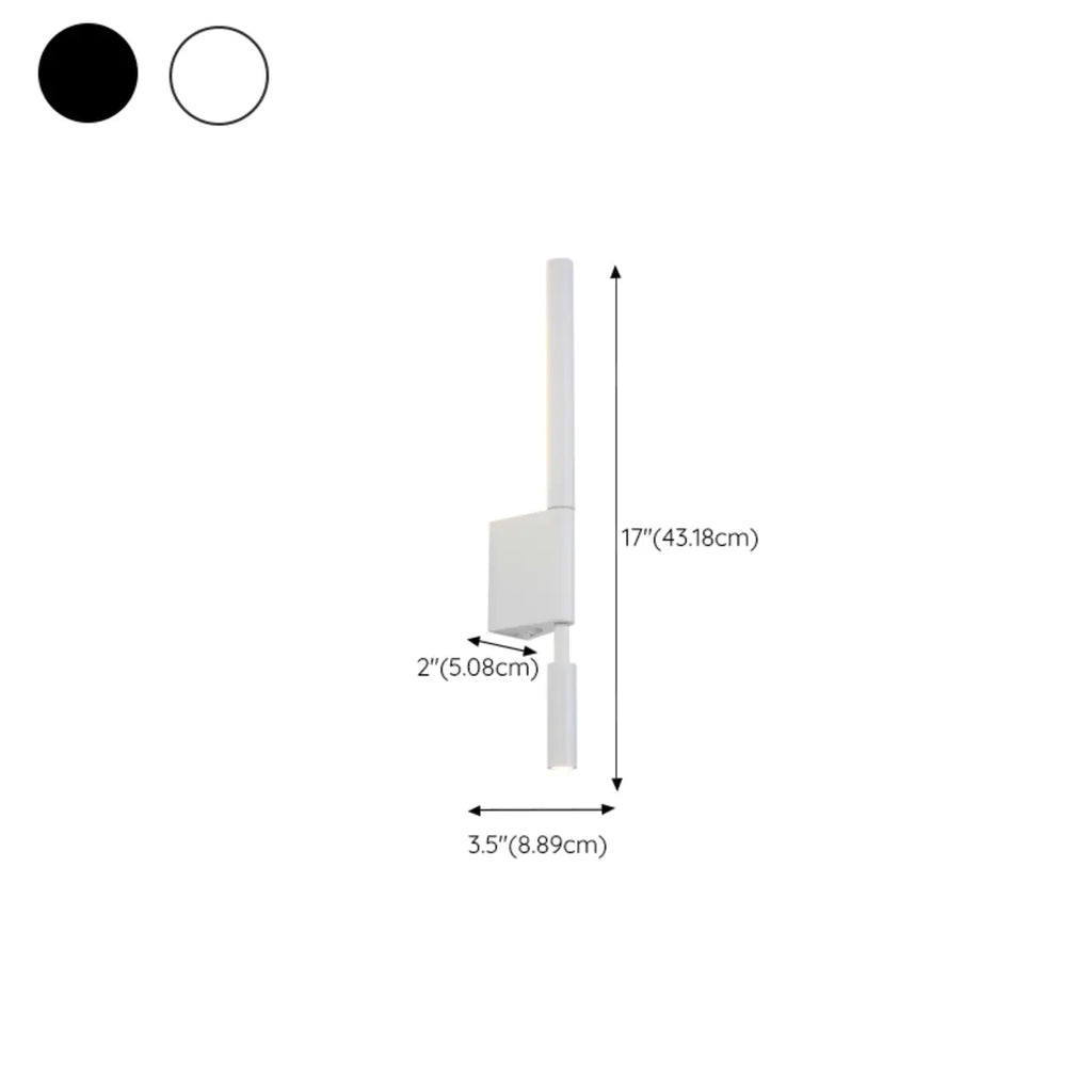 Applique murale géométrique blanche à 2 lumières LED pour intérieur