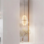 Mini suspension lumineuse LED réglable en acrylique transparent pour salle à manger