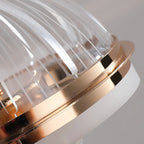 Mini suspension lumineuse LED réglable en acrylique transparent pour salle à manger