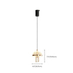 Mini suspension lumineuse LED réglable en acrylique transparent pour salle à manger