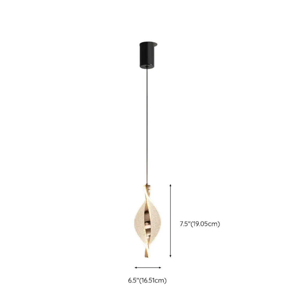 Mini suspension lumineuse LED réglable en acrylique transparent pour salle à manger